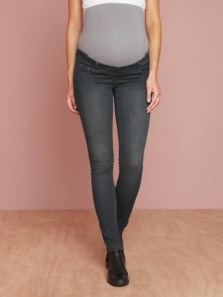Maternity Slim Stretch Jeans - Inside Leg 30' Grey Denim 