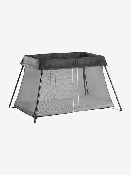 Travel Cot Light, by BABYBJORN Black+Green 