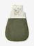 Dual-Fabric Sleeping Bag with Detachable Sleeves, MINISAURUS olive 