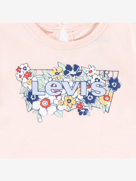Set Top + bermuda shorts + Ruffle hair scrunchie LEVI'S® rose 