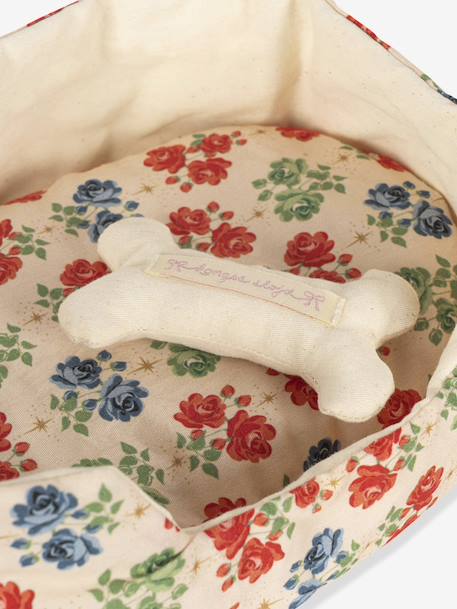 Puppy + KONGES SLOJD fabric kennel white 