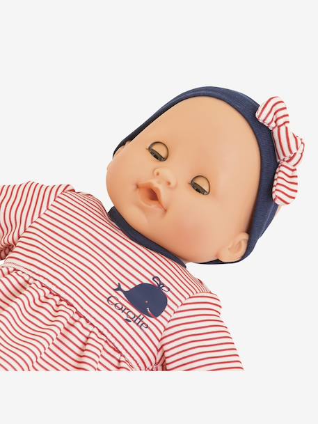 Calypso Baby Bath Doll - COROLLE Whale red 