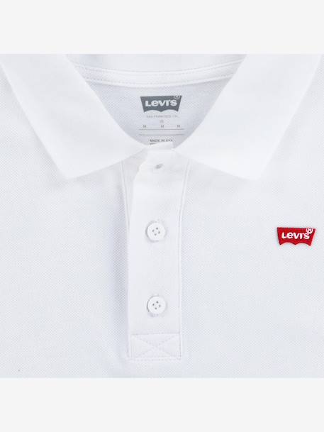 Polo shirt LEVI'S boy's short sleeves navy blue+white 