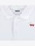 Polo shirt LEVI'S boy's short sleeves navy blue+white 