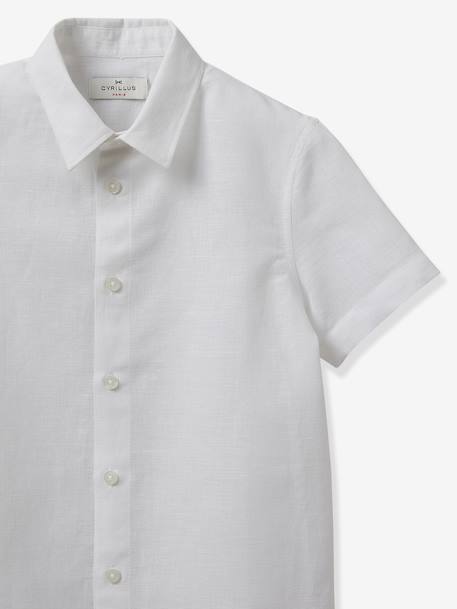 Boy's shirt from the CYRILLUS party and wedding collection ecru 
