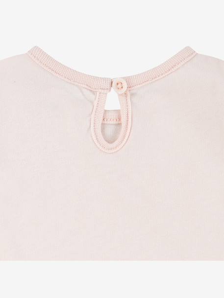 Smocked LEVI'S® baby t-shirt rose 
