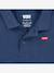 Polo shirt LEVI'S boy's short sleeves navy blue+white 