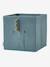 Set of 2 Minisaurus Dino Storage Tubs in Corduroy sage green 