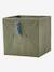 Set of 2 Minisaurus Dino Storage Tubs in Corduroy sage green 