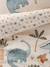 Duvet Cover & Pillowcase Set for Babies, MINISAURUS ecru 