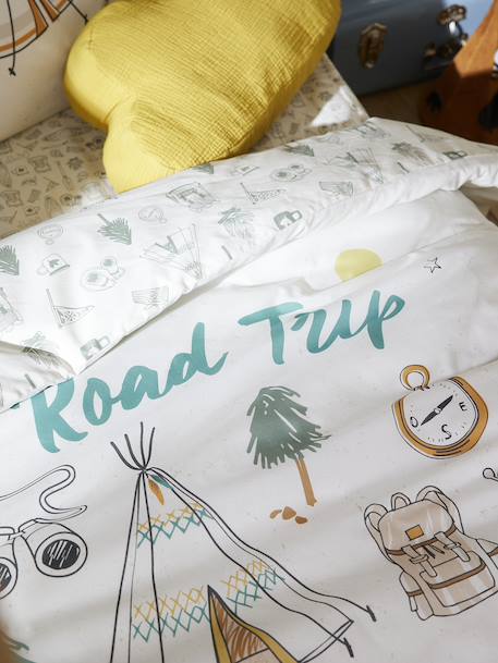 Duvet Cover + Pillowcase Set for Children, YELLOWSTONE beige 