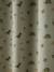 Blackout Eyelet Curtain with Glow-in-the-Dark Minisaurus Dinosaurs sage green 