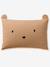Duvet cover set + pillowcase, with recycled cotton BEAR printed beige 