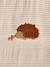 Sleeveless Baby Sleeping Bag in Cotton Gauze, HEDGEHOG striped beige 