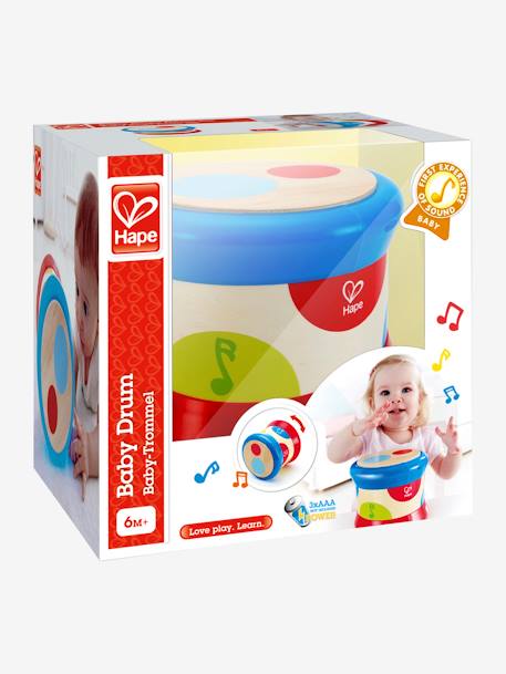 Baby Drum, by HAPE Red/Multi 