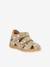 DALLAS Closed Sandals for Girls, FRODDO beige+brown+navy blue 