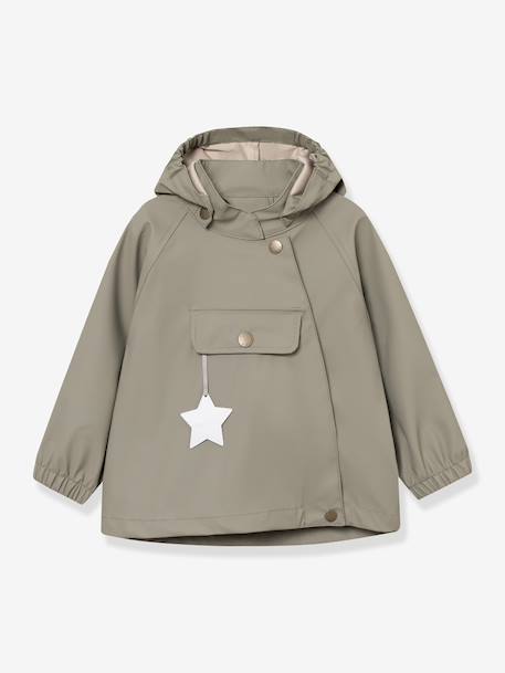 Children's set: MATWAINIS rain jacket & waterproof trousers deep blue+green 