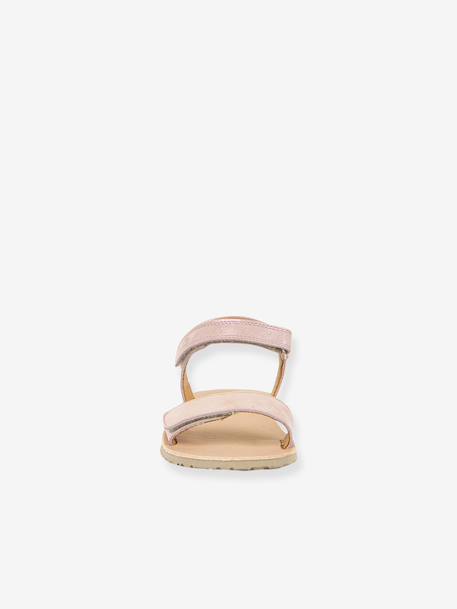 BAREFOOT FLEXY LIA Sandals for Girls, FRODDO gold+navy blue+rose 