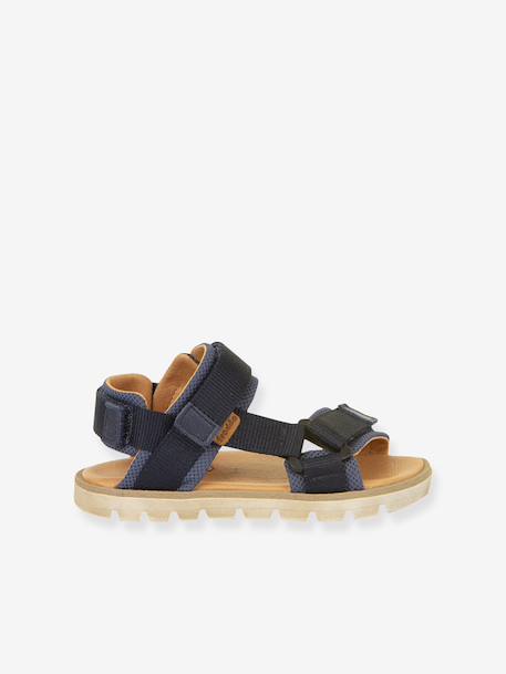 Pair of KE FLASH Hook-&-Loop Sandals for Boys, FRODDO aqua+black+blue+electric blue+fuchsia+multicoloured+navy blue+rosy 