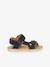 Pair of KE FLASH Hook-&-Loop Sandals for Boys, FRODDO aqua+black+blue+electric blue+fuchsia+multicoloured+navy blue+rosy 