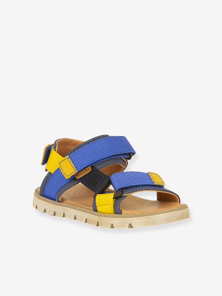 Pair of KE FLASH Hook-&-Loop Sandals for Boys, FRODDO aqua+black+blue+electric blue+fuchsia+multicoloured+navy blue+rosy 