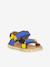 Pair of KE FLASH Hook-&-Loop Sandals for Boys, FRODDO aqua+black+blue+electric blue+fuchsia+multicoloured+navy blue+rosy 