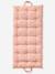 Leopard Print Floor Mattress with Handles rose 