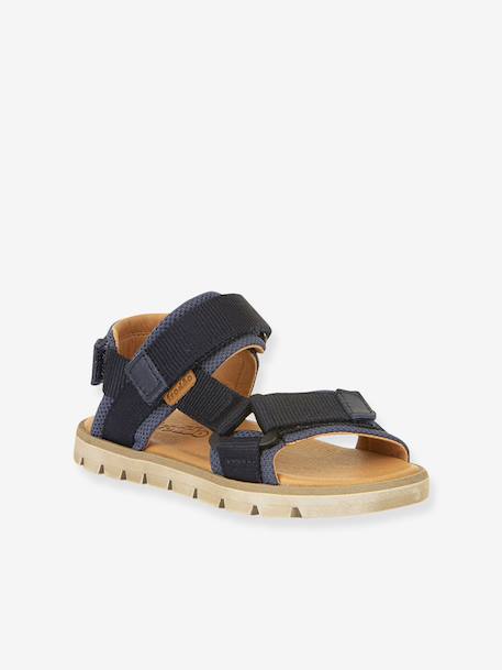 Pair of KE FLASH Hook-&-Loop Sandals for Boys, FRODDO aqua+black+blue+electric blue+fuchsia+multicoloured+navy blue+rosy 