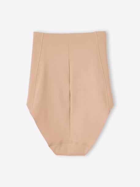 Seamless High Waist Post-Partum Shaping Briefs beige 