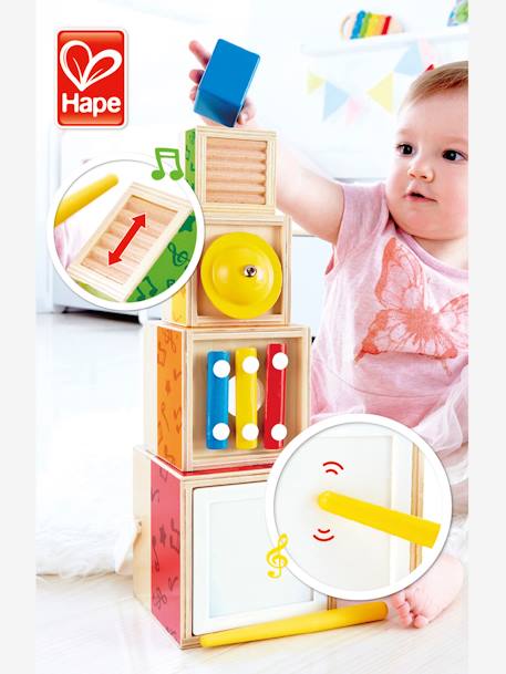 Stacking Music Set, by HAPE Red/Multi 