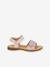 LORE SPARKLE Leather Sandals for Girls, FRODDO rose 