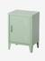 Bedside table with 1 metal door green+rose 