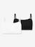 Pack of 2 girls bras Les Pockets Ecodim black+rose 