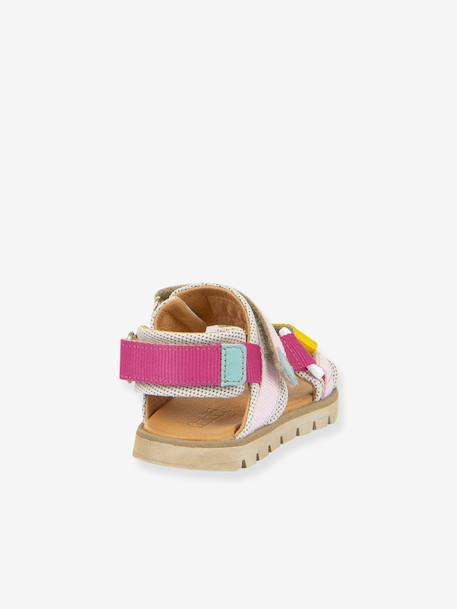 Pair of KE FLASH Hook-&-Loop Sandals for Boys, FRODDO aqua+black+blue+electric blue+fuchsia+multicoloured+navy blue+rosy 