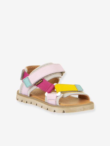 Pair of KE FLASH Hook-&-Loop Sandals for Boys, FRODDO aqua+black+blue+electric blue+fuchsia+multicoloured+navy blue+rosy 