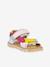 Pair of KE FLASH Hook-&-Loop Sandals for Boys, FRODDO aqua+black+blue+electric blue+fuchsia+multicoloured+navy blue+rosy 