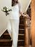 Wide-Leg Crepe Trousers by ENVIE DE FRAISE, Wedding Capsule Collection ecru 