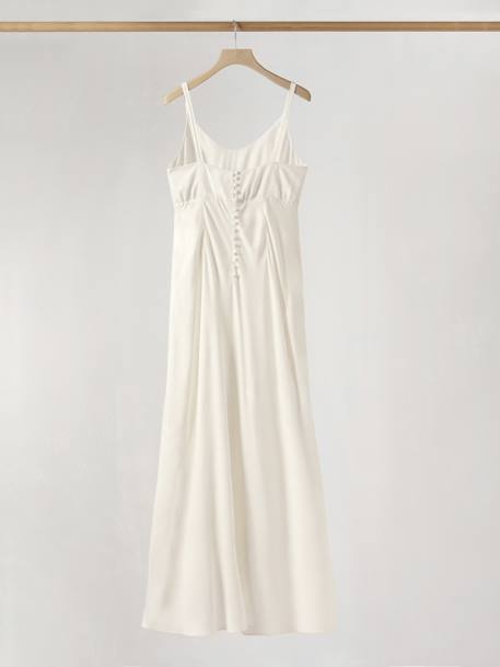 Crepe Dress by ENVIE DE FRAISE, Wedding Capsule Collection ecru 