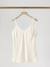 Crepe Top by ENVIE DE FRAISE, Wedding Capsule Collection ecru 