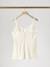 Crepe Top by ENVIE DE FRAISE, Wedding Capsule Collection ecru 