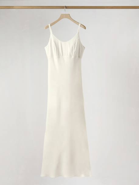 Crepe Dress by ENVIE DE FRAISE, Wedding Capsule Collection ecru 