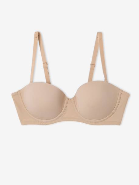 Underwired Pregnancy Bra With Detachable Straps beige 