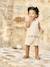 Top + Shorts Set in Macramé for Babies vanilla 