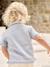 Short-Sleeved Shirt for Babies grey blue 
