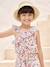 Asymmetrical Frill Blouse with Floral Print, for Girls ecru 