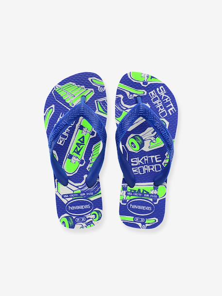 Athletic HAVAIANAS flip-flops for children electric blue 