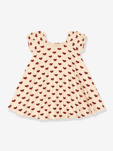Red Amour Print Dress, KONGES SLOJD red 