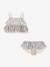 Manuca Frilled Two-Piece Swimsuit, KONGES SLOJD light blue 