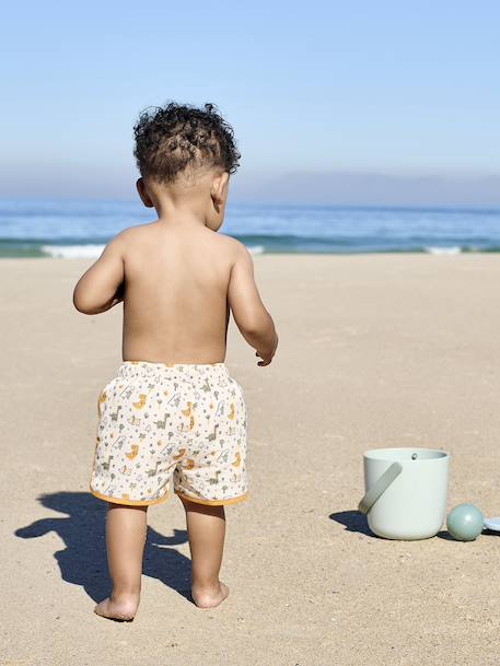 Printed Swim Shorts for Baby Boys ecru 
