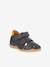 DALLAS Closed Sandals for Girls, FRODDO beige+brown+navy blue 